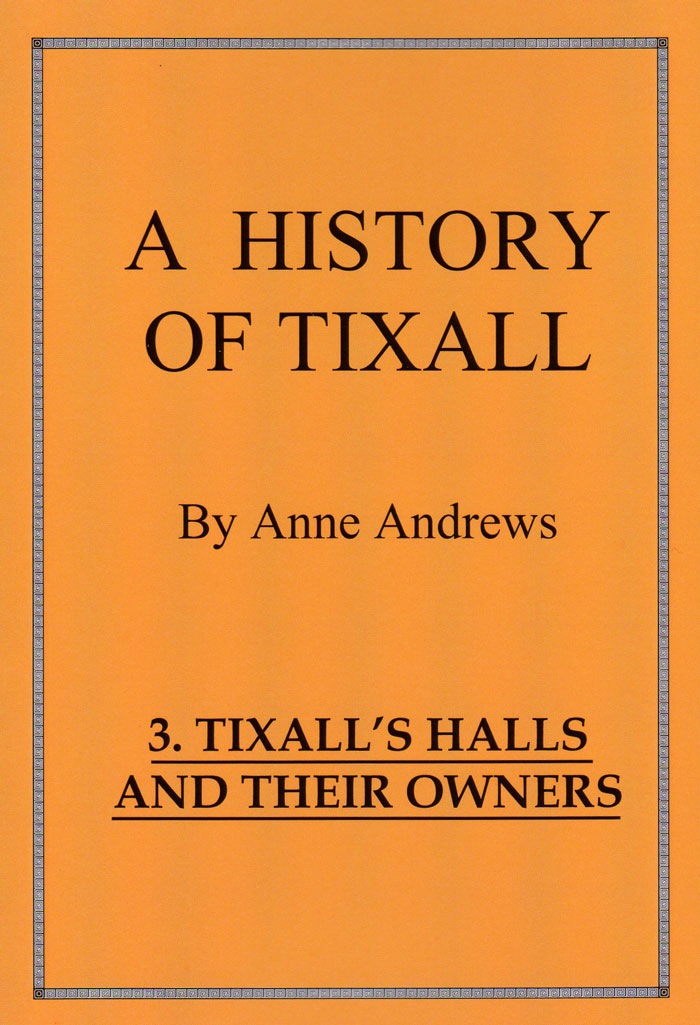 Cover of
                            Tixall Halls Book
