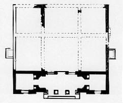 Ground Floor Plan of Ingestre Pavilion