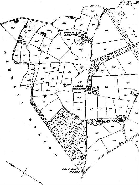 1833 Map of the Hanyards
